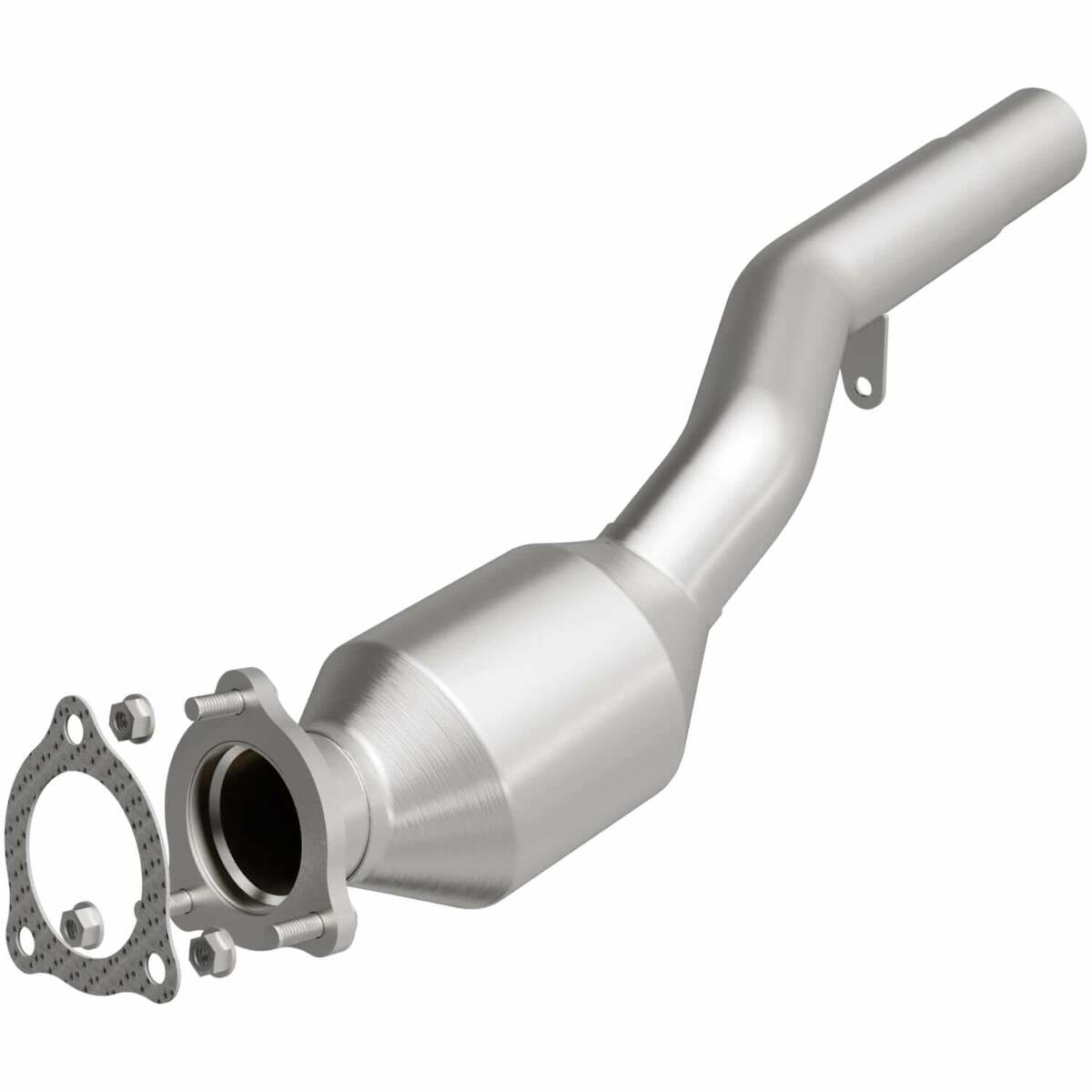 MagnaFlow direct-fit catalytic converter fits 2010-2011 Porsche Cayenne 4.8L stainless steel CARB compliant 5592597