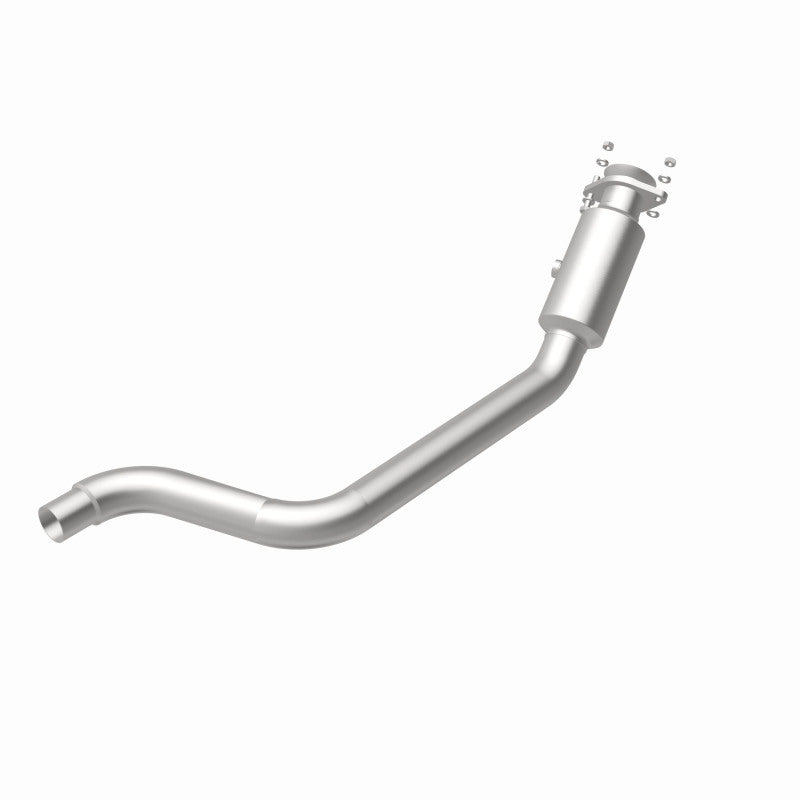 MagnaFlow direct-fit catalytic converter fits 2010-2012 Jaguar XF and Jaguar XFR, this and 2010-2012 Jaguar XF 5.0L stainless steel CARB compliant 5561400