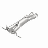 MagnaFlow direct-fit catalytic converter fits 2010-2012 Ford Taurus and Lincoln MKS, this and 2010-2012 Lincoln MKS 3.5 inch inlet/outlet stainless steel CARB compliant