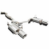 2010-2012 Subaru Legacy GT 3 Turbo-Back Exhaust System-Xforce-ES-SL10T-TBS