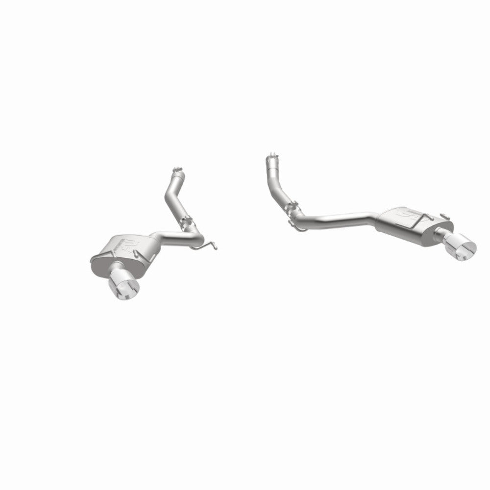 MagnaFlow axle-back exhaust system for 2010-2011 Chevy Camaro stainless steel polished 15092