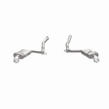 MagnaFlow axle-back exhaust system for 2010-2011 Chevy Camaro stainless steel polished 15092