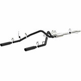 MagnaFlow cat-back exhaust system for 2010-2013 Chevy Silverado 1500 stainless steel black 15362