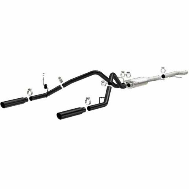 MagnaFlow cat-back exhaust system for 2010-2013 Chevy Silverado 1500 stainless steel black 15362