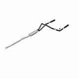 MagnaFlow cat-back exhaust system for 2010-2013 Chevy Silverado 1500 stainless steel black 15362