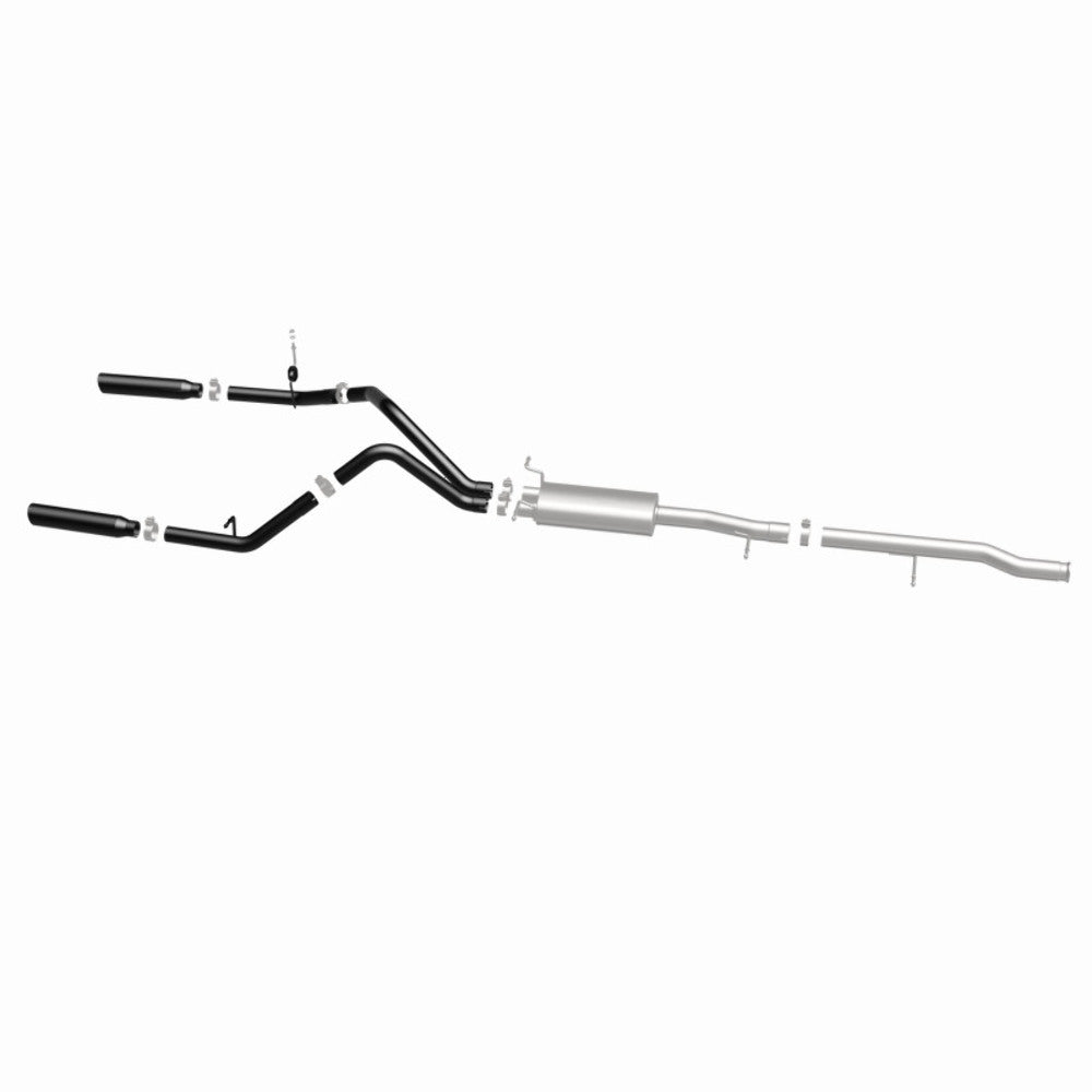 MagnaFlow cat-back exhaust system for 2010-2013 Chevy Silverado 1500 stainless steel black 15362