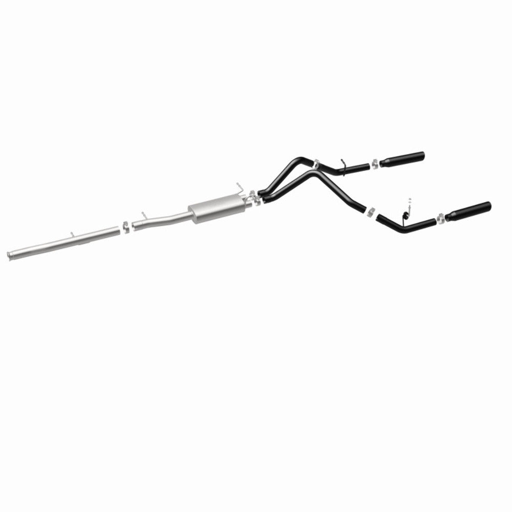MagnaFlow cat-back exhaust system for 2010-2013 Chevy Silverado 1500 stainless steel black 15362