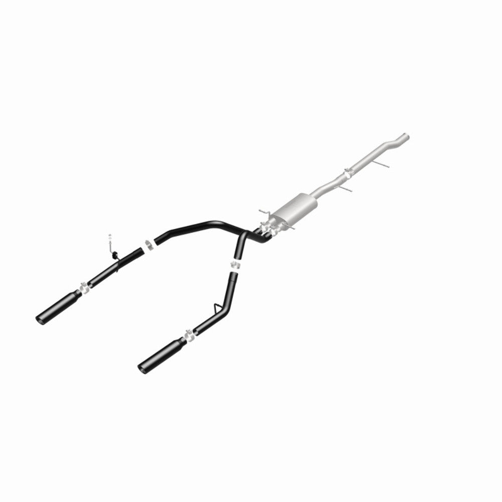 MagnaFlow cat-back exhaust system for 2010-2013 Chevy Silverado 1500 stainless steel black 15362