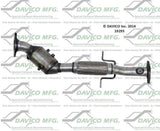 t 2010-2013 Ford Transit Connect Catalytic Converter 19295 Davico Mfg