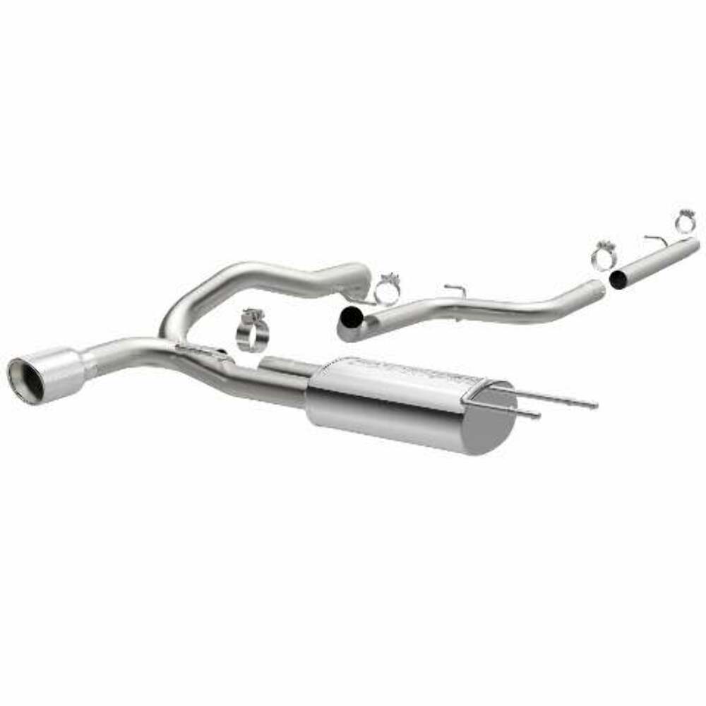 MagnaFlow cat-back exhaust system for 2010-2013 Mazda stainless steel polished 15127