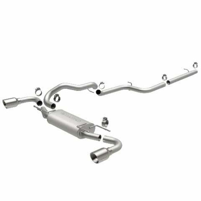 MagnaFlow cat-back exhaust system for 2010-2013 Mazda stainless steel polished 15146