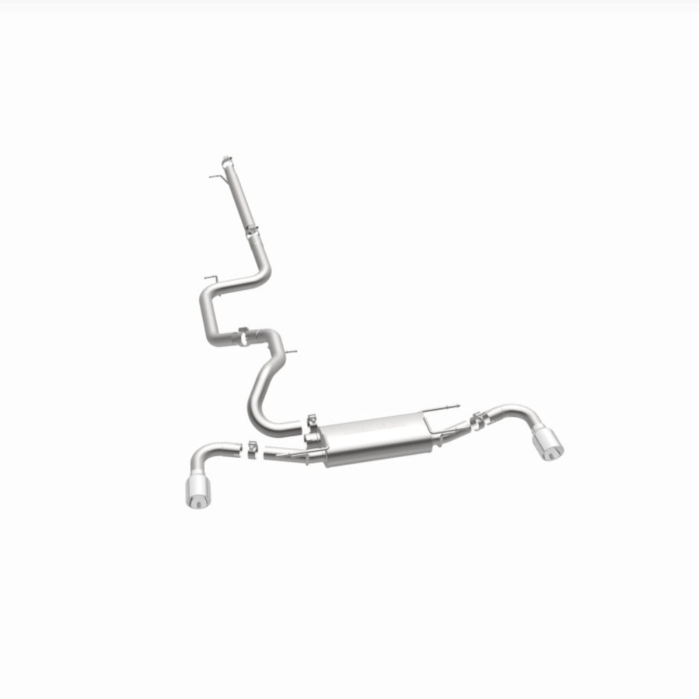 MagnaFlow cat-back exhaust system for 2010-2013 Mazda stainless steel polished 15146