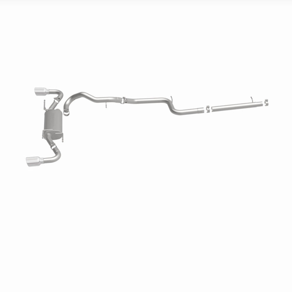 MagnaFlow cat-back exhaust system for 2010-2013 Mazda stainless steel polished 15146