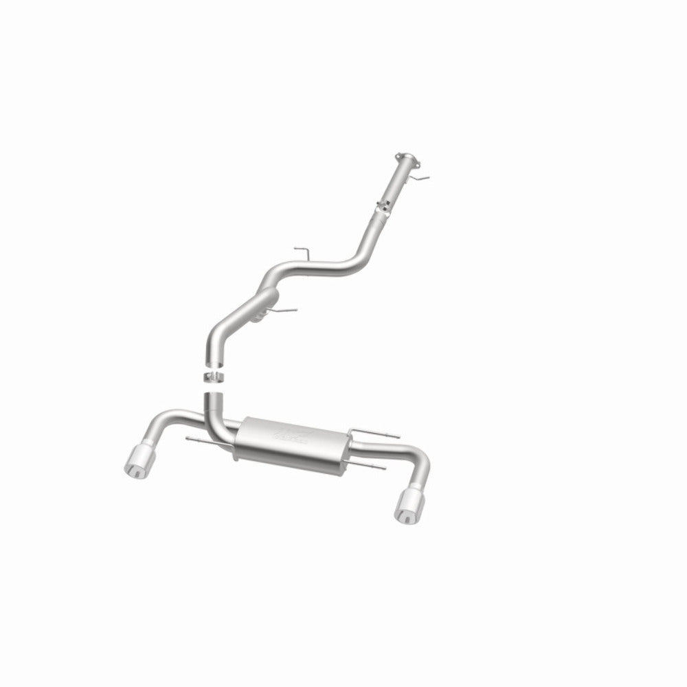 MagnaFlow cat-back exhaust system for 2010-2013 Mazda stainless steel polished 15557