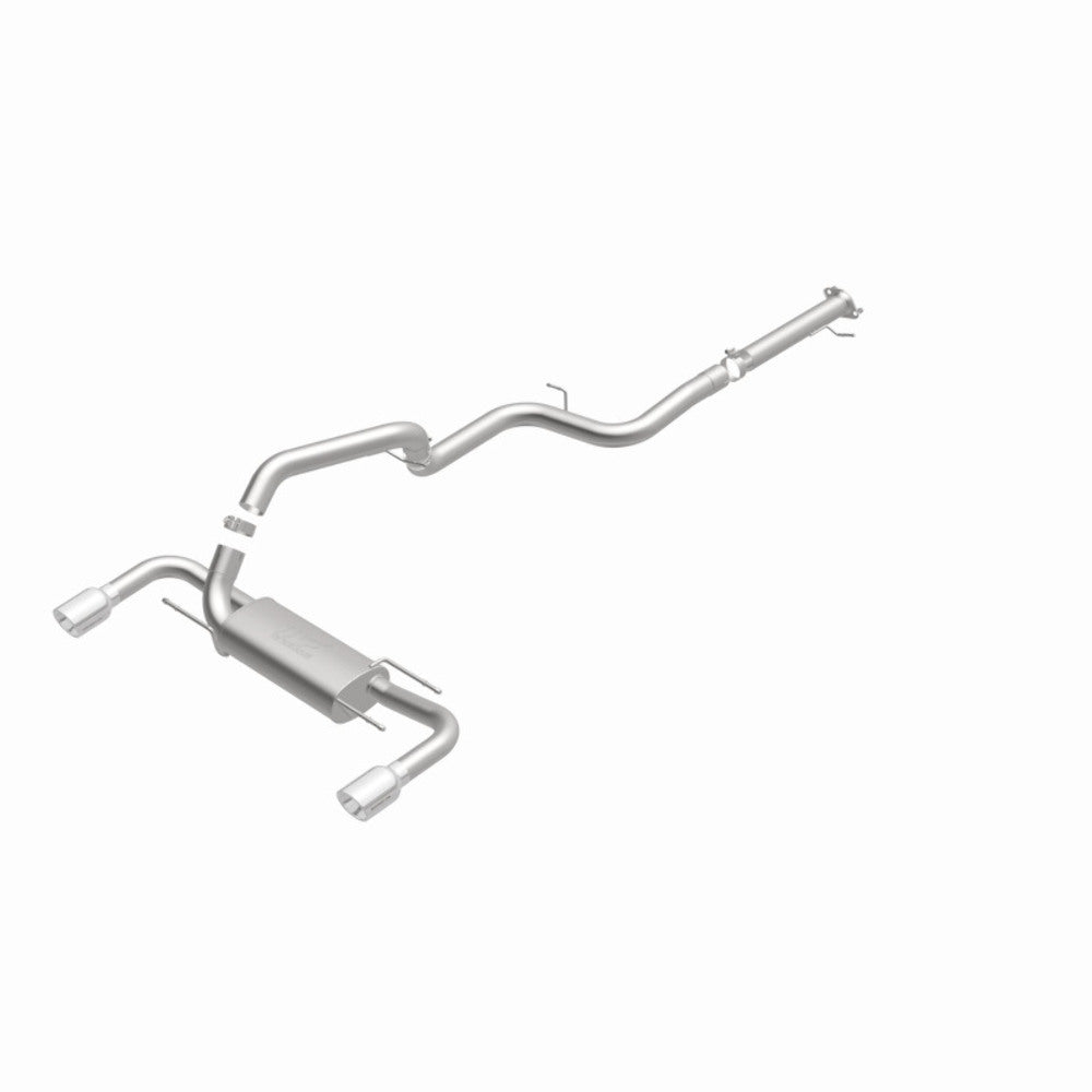 MagnaFlow cat-back exhaust system for 2010-2013 Mazda stainless steel polished 15557
