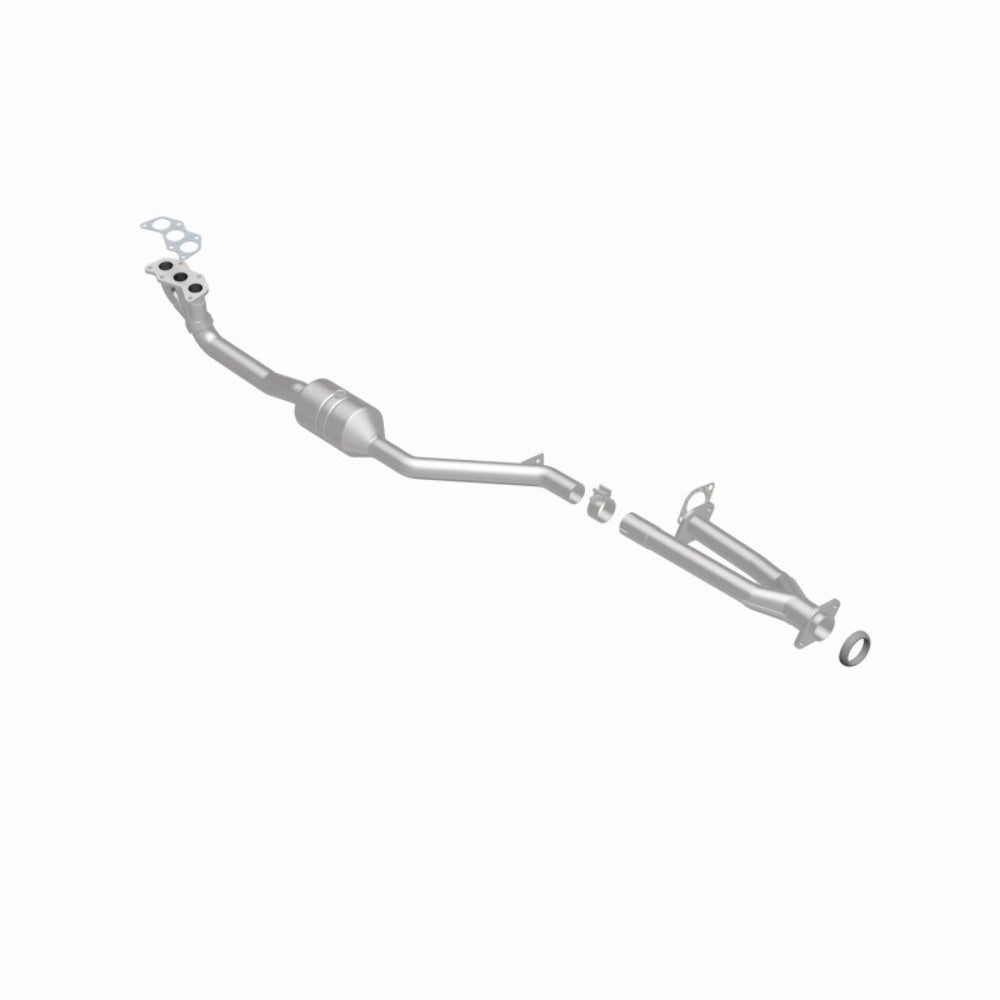 MagnaFlow direct-fit catalytic converter fits 2010-2015 Subaru Outback, Subaru Legacy, and more, this and 2010-2014 Legacy 3.6 L stainless steel CARB compliant 52202