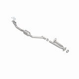 MagnaFlow direct-fit catalytic converter fits 2010-2015 Subaru Outback, Subaru Legacy, and more, this and 2010-2014 Legacy 3.6 L stainless steel CARB compliant 52202