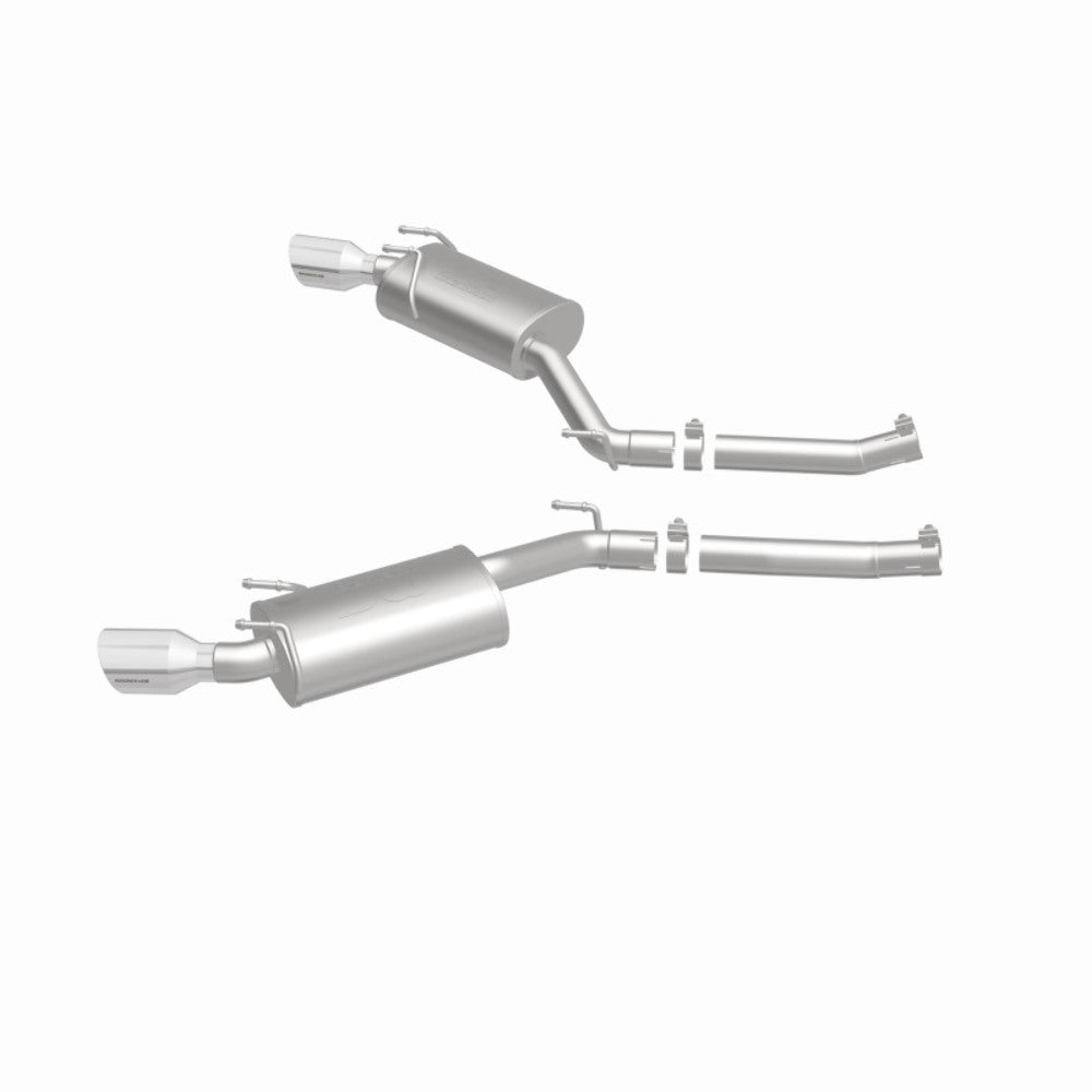 MagnaFlow axle-back exhaust system for 2010-2015 Chevy Camaro stainless steel polished 15354