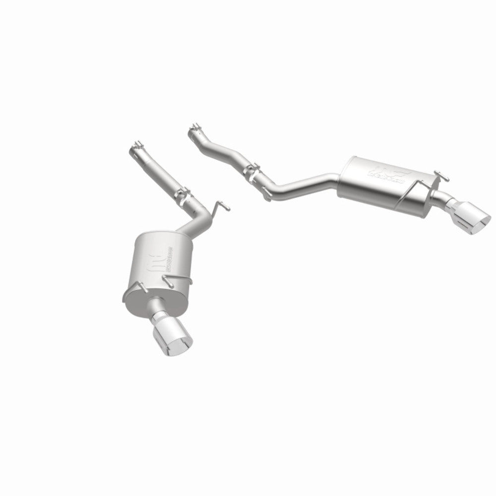 MagnaFlow axle-back exhaust system for 2010-2015 Chevy Camaro stainless steel polished 15354