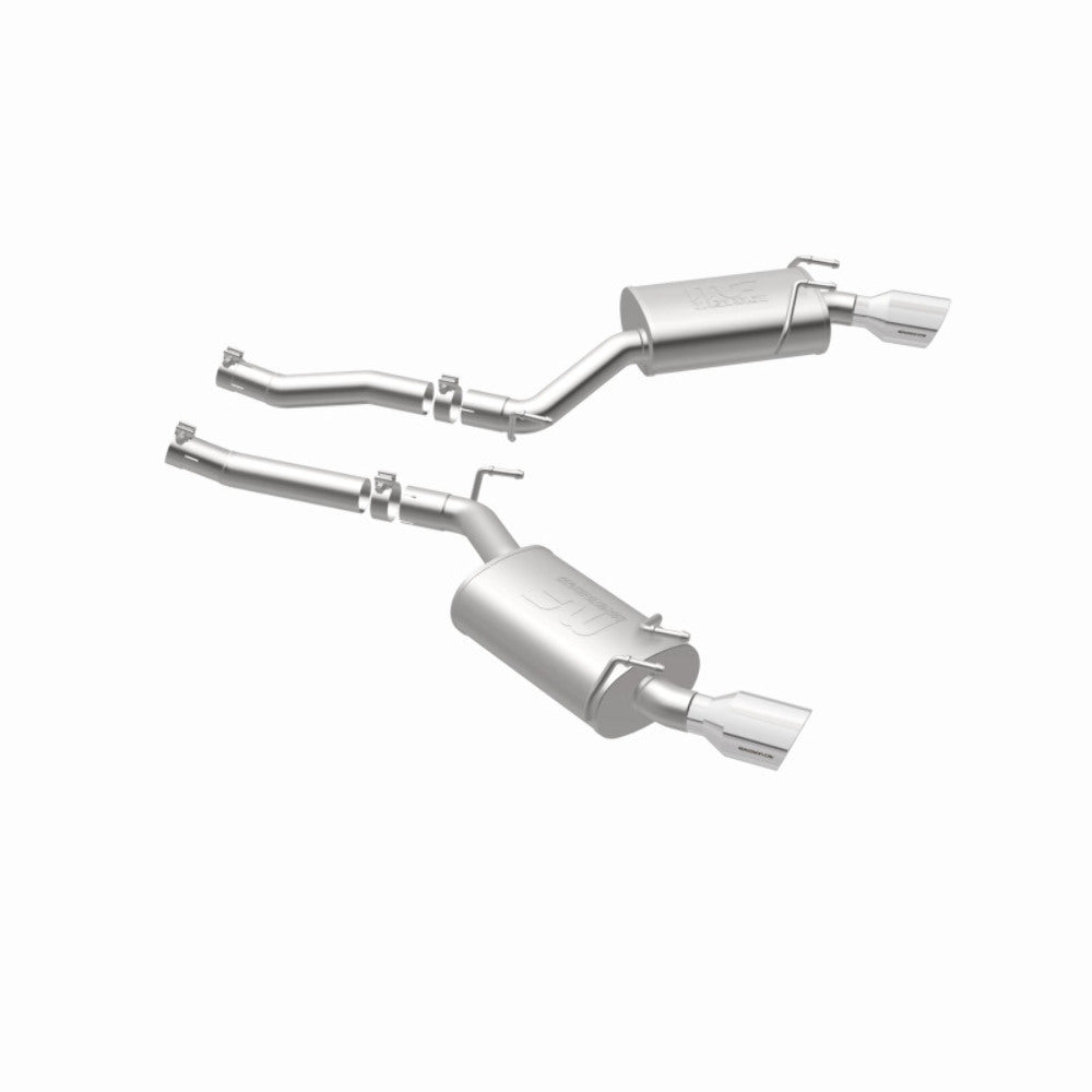 MagnaFlow axle-back exhaust system for 2010-2015 Chevy Camaro stainless steel polished 15354