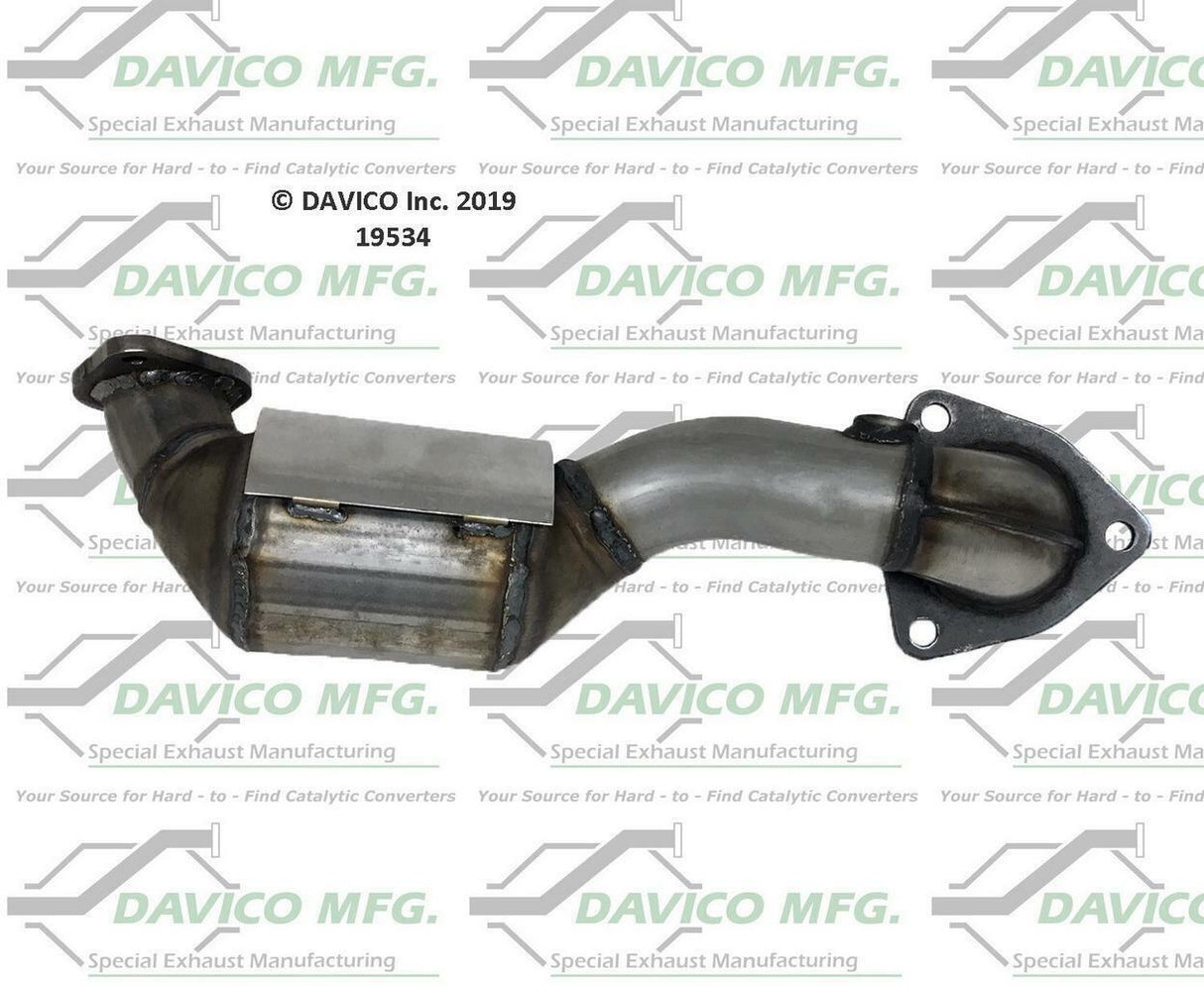 t 2010-2019 Ford Flex Catalytic Converter 19534 Davico Mfg