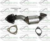 t 2010-2019 Ford Flex Catalytic Converter 19534 Davico Mfg