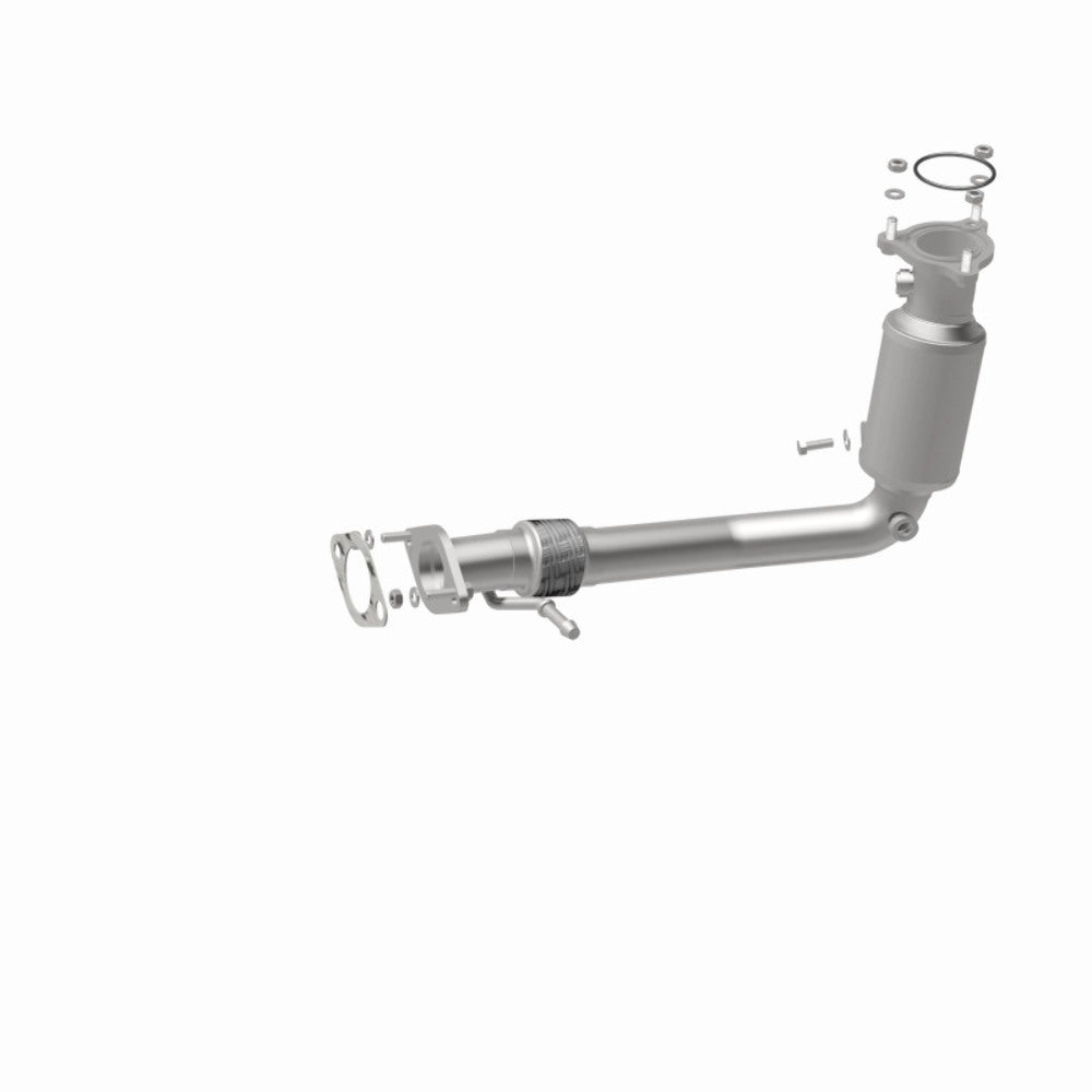 MagnaFlow direct-fit catalytic converter fits 2010-2016 Chevrolet Equinox, GMC Terrain, and additional vehicles and 2010- Chevrolet Equinox 2.4L stainless steel CARB compliant 5582