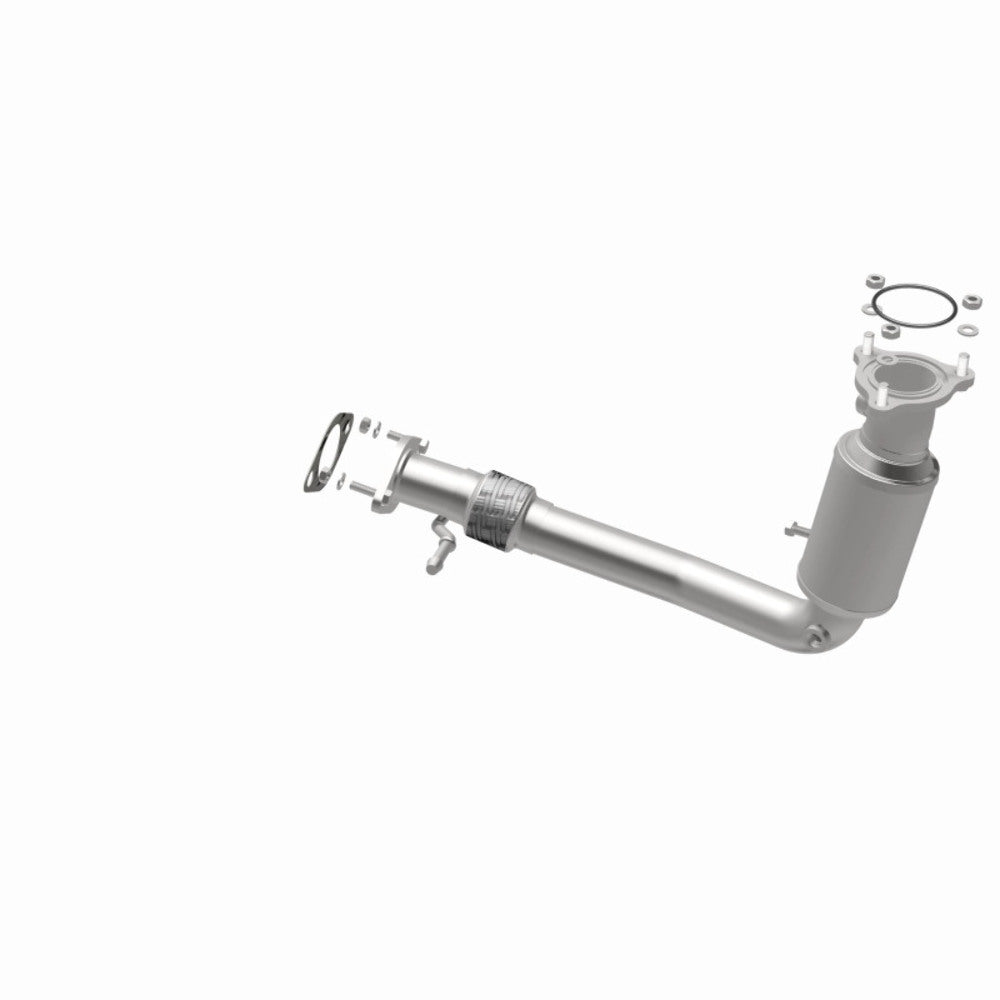 MagnaFlow direct-fit catalytic converter fits 2010-2016 Chevrolet Equinox, GMC Terrain, and additional vehicles and 2010- Chevrolet Equinox 2.4L stainless steel CARB compliant 5582