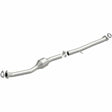 MagnaFlow direct-fit catalytic converter fits 2013-2016 Subaru Outback, 2013-2015 Subaru XV Crosstrek, and more, this and 2011-2013 Forester H4 2.5 inch inlet/outlet stainless stee