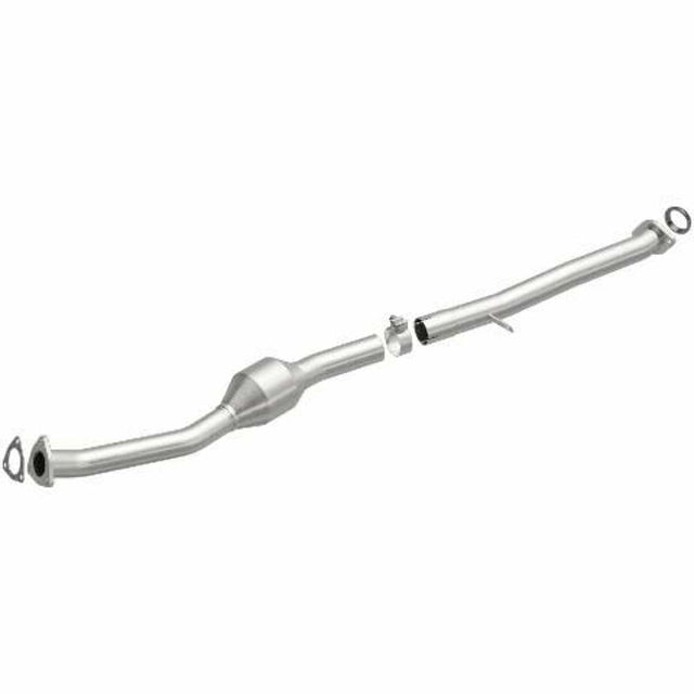 MagnaFlow direct-fit catalytic converter fits 2013-2016 Subaru Outback, 2013-2015 Subaru XV Crosstrek, and more, this and 2011-2013 Forester H4 2.5 inch inlet/outlet stainless stee