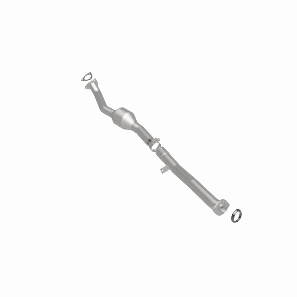 MagnaFlow direct-fit catalytic converter fits 2013-2016 Subaru Outback, 2013-2015 Subaru XV Crosstrek, and more, this and 2011-2013 Forester H4 2.5 inch inlet/outlet stainless stee