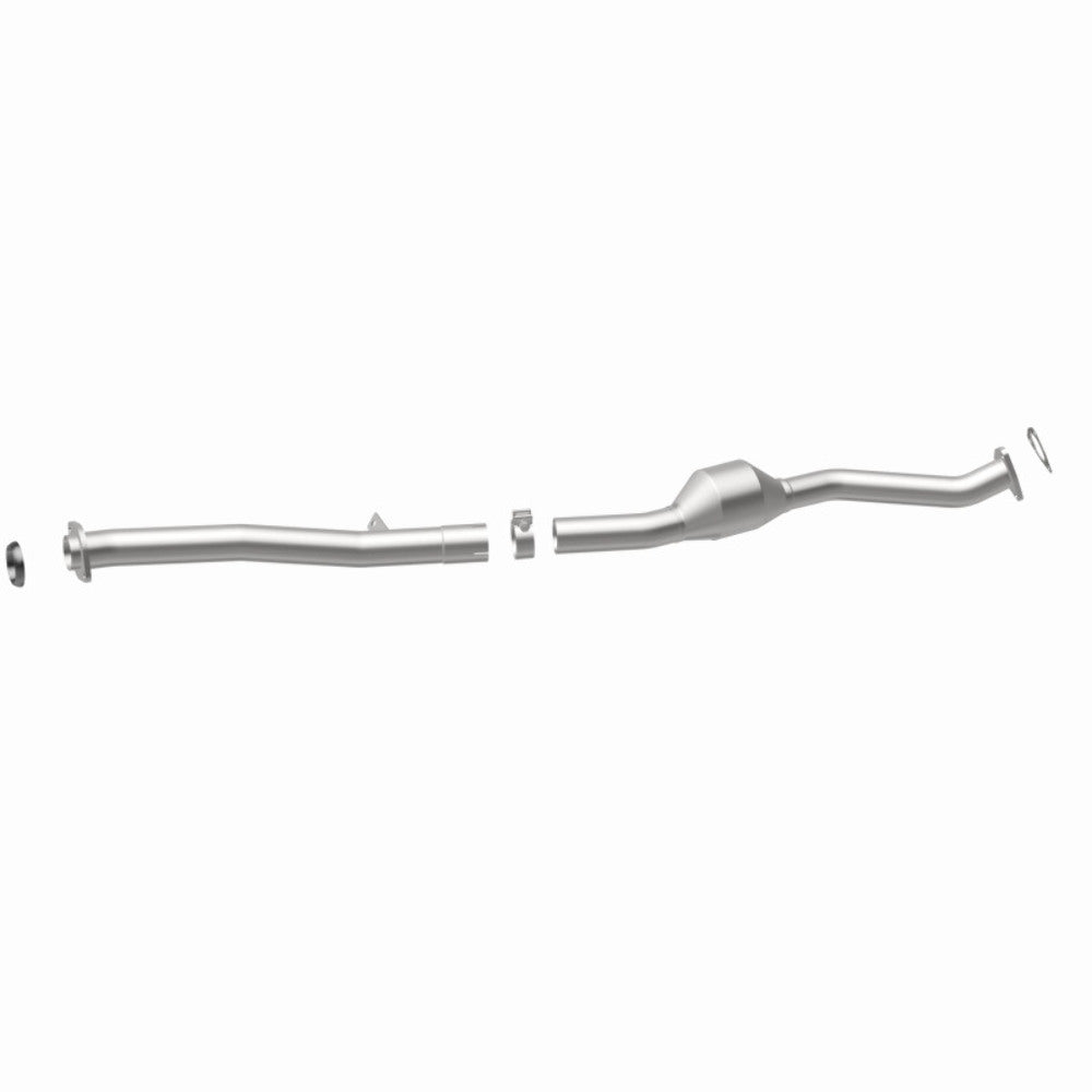 MagnaFlow direct-fit catalytic converter fits 2013-2016 Subaru Outback, 2013-2015 Subaru XV Crosstrek, and more, this and 2011-2013 Forester H4 2.5 inch inlet/outlet stainless stee