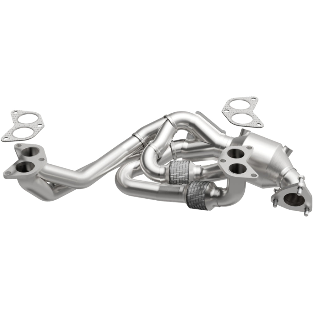 MagnaFlow direct-fit catalytic converter for 2011-2017 Subaru stainless steel CARB compliant OBDII 52587