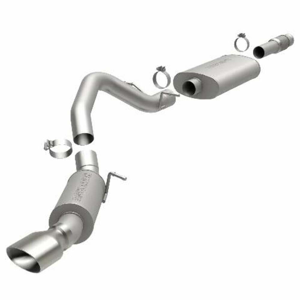 MagnaFlow cat-back exhaust system for 2011-2012 Cadillac stainless steel polished 15626