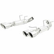 MagnaFlow axle-back exhaust system for 2011-2012 Ford Mustang stainless steel polished 15077