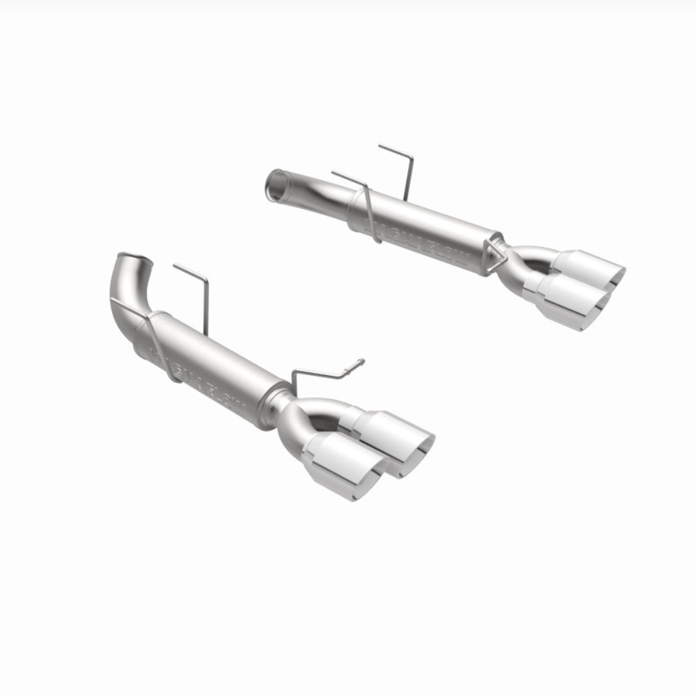 MagnaFlow axle-back exhaust system for 2011-2012 Ford Mustang stainless steel polished 15077