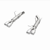 MagnaFlow axle-back exhaust system for 2011-2012 Ford Mustang stainless steel polished 15077