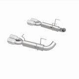 MagnaFlow axle-back exhaust system for 2011-2012 Ford Mustang stainless steel polished 15077