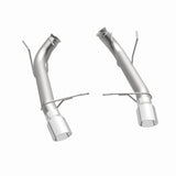 MagnaFlow axle-back exhaust system for 2011-2012 Ford Mustang stainless steel polished 15594