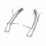 MagnaFlow axle-back exhaust system for 2011-2012 Ford Mustang stainless steel polished 15594