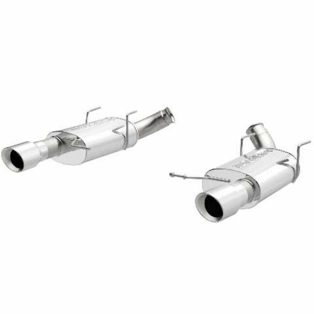 MagnaFlow axle-back exhaust system for 2011-2012 Ford Mustang stainless steel polished 15593