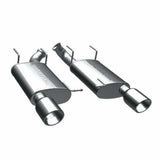 MagnaFlow axle-back exhaust system for 2011-2012 Ford Mustang stainless steel polished 15595
