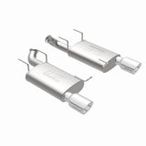 MagnaFlow axle-back exhaust system for 2011-2012 Ford Mustang stainless steel polished 15595