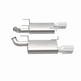 MagnaFlow axle-back exhaust system for 2011-2012 Ford Mustang stainless steel polished 15595