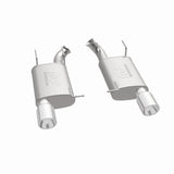 MagnaFlow axle-back exhaust system for 2011-2012 Ford Mustang stainless steel polished 15595
