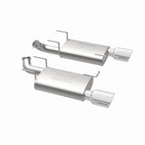 MagnaFlow axle-back exhaust system for 2011-2012 Ford Mustang stainless steel polished 15595