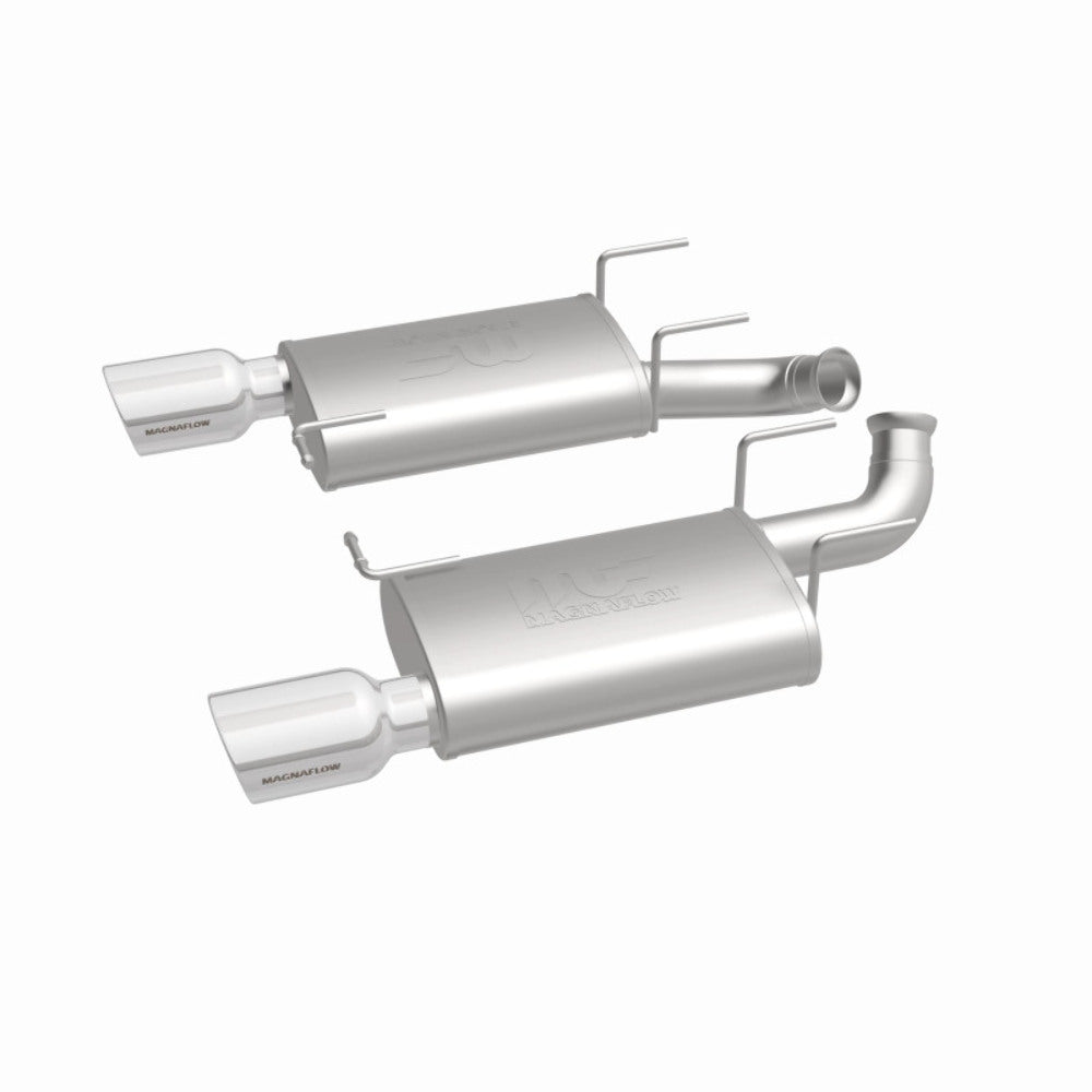 MagnaFlow axle-back exhaust system for 2011-2012 Ford Mustang stainless steel polished 15595
