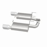 MagnaFlow axle-back exhaust system for 2011-2012 Ford Mustang stainless steel polished 15595