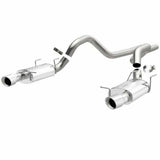 MagnaFlow cat-back exhaust system for 2011-2012 Ford Mustang stainless steel polished 15589