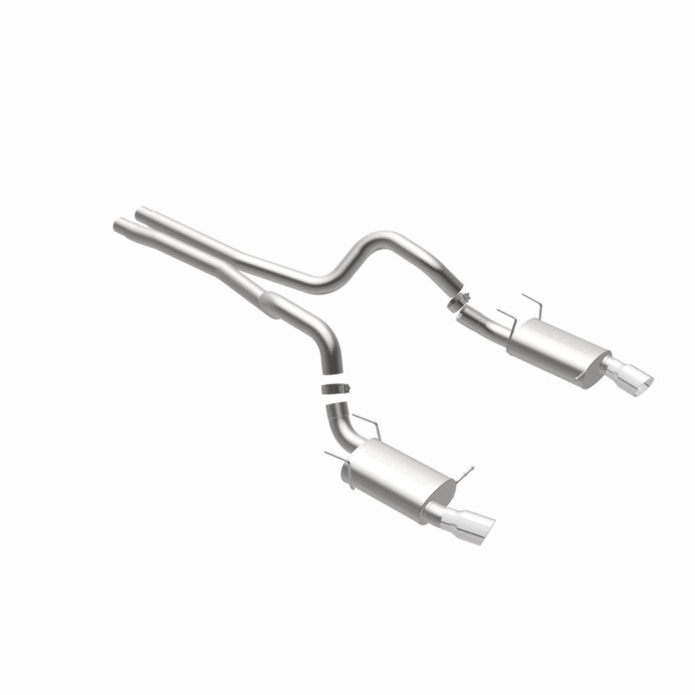 MagnaFlow cat-back exhaust system for 2011-2012 Ford Mustang stainless steel polished 15589